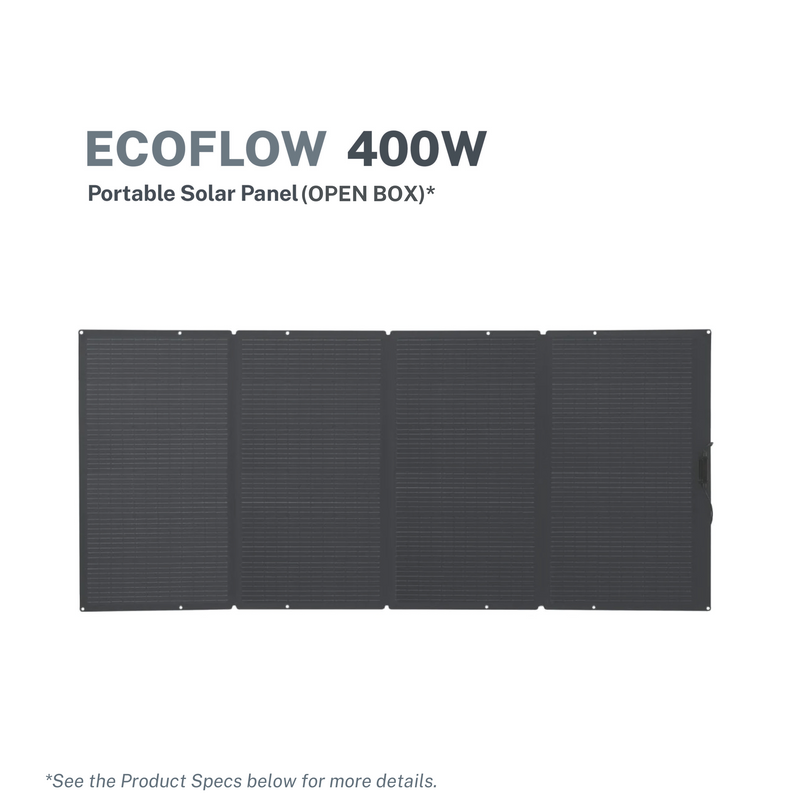 EcoFlow Portable Solar Panel (Open Box)