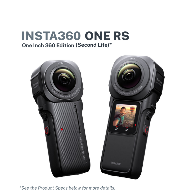 Insta360 One RS 1-inch 360 Edition Camera (Second Life)