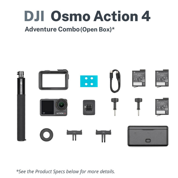 DJI Osmo Action 4 Adventure Combo (Open Box)