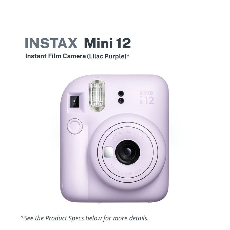 Instax Mini 12 - Lilac Purple (Open Box)