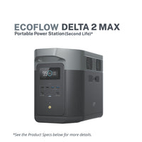 EcoFlow Delta 2 Max Portable Power Station - EU Version (Second Life)