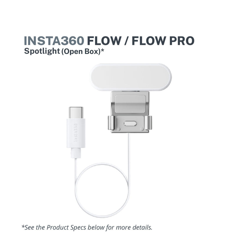 Insta360 Flow / Flow Pro Spotlight (Open Box)