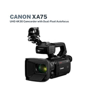 Canon XA75 UHD 4K30 Camcorder with Dual-Pixel Autofocus