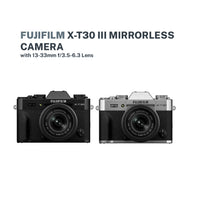 Fujifilm X-T30 III mirrorless camera with 13-33mm lens