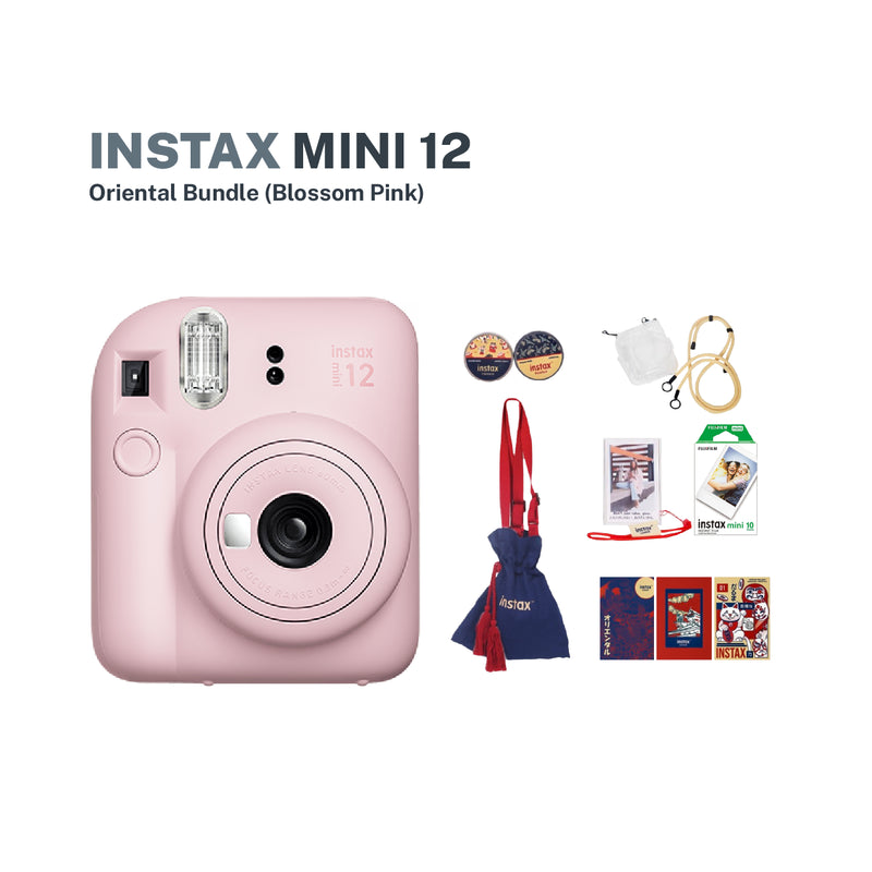 Instax Mini 12 Bundle (Oriental Kit)