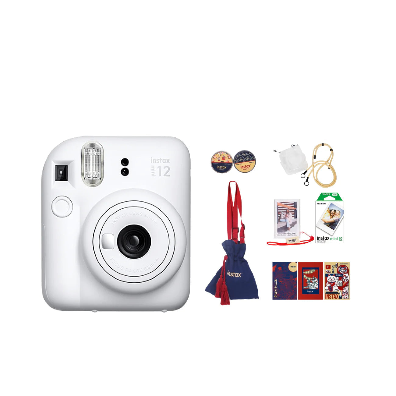 Instax Mini 12 Bundle (Oriental Kit)