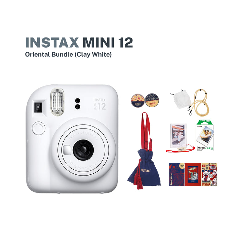 Instax Mini 12 Bundle (Oriental Kit)
