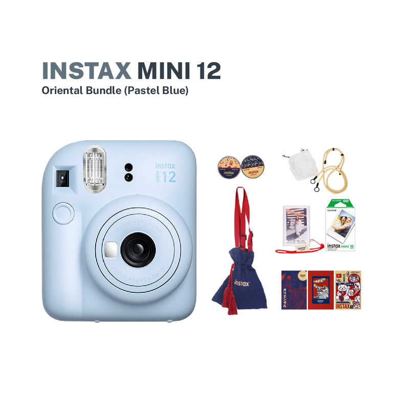 Instax Mini 12 Bundle (Oriental Kit)