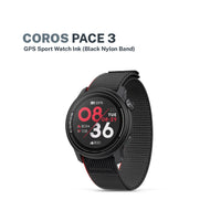 COROS PACE 3 Ink (Black Nylon Band)