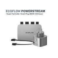 EcoFlow PowerStream + Super Flat Cable + EcoFlow Smart Plug