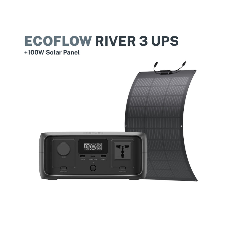 EcoFlow RIVER 3 (UPS) Portable Power Station