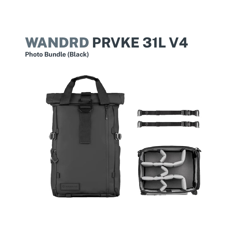WANDRD PRVKE 31L V4 - Photography Bundle