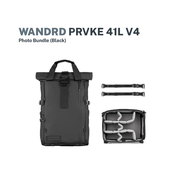 WANDRD PRVKE 41L V4 - Photography Bundle
