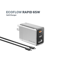 EcoFlow Rapid GaN Charger with Cable