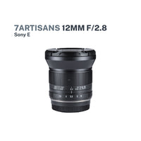7Artisans 12mm F2.8 APS-C Fixed Ultra Wide Angle Lens