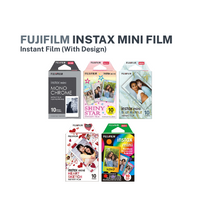 Instax Mini Film with 5 different designs