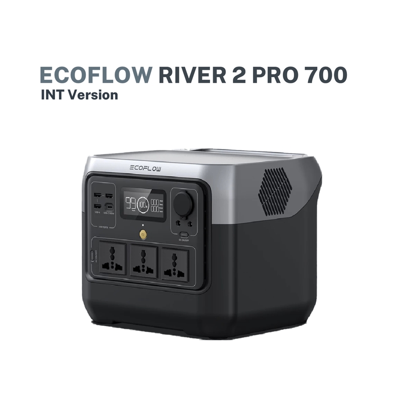 Ecoflow River 2 Pro 700 Portable Power Station (w/ Solar Panel Bundles Available)