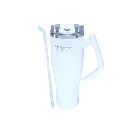 Raptor Drinkware Twist Tumbler 40oz White (Open Box)