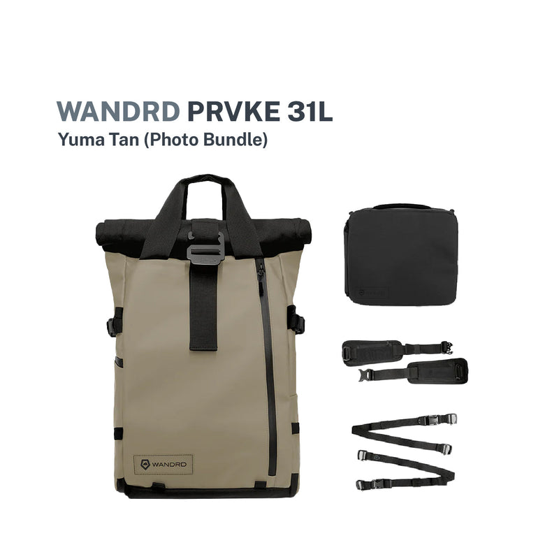 WANDRD PRVKE 31L - Photo Bundle Camera Bag Storage
