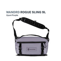 WANDRD Rogue Sling 9L bag in Uyuni Purple with Strap
