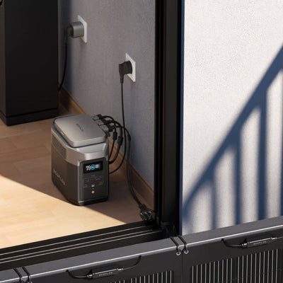 EcoFlow Powerstream + Super Flat Cable + Smart Plug