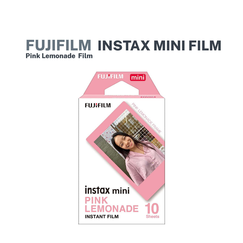 FUJIFILM INSTAX MINI Pink Lemonade Film (10 Exposures)