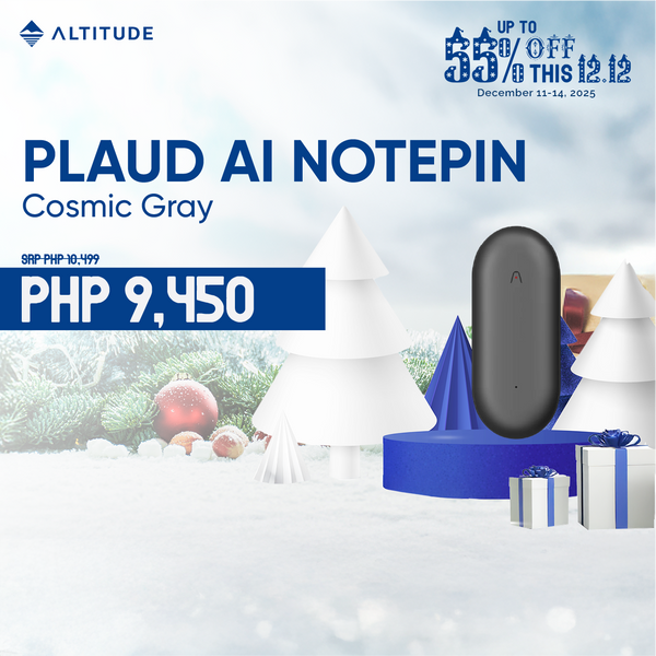 Plaud NotePin- Cosmic Gray