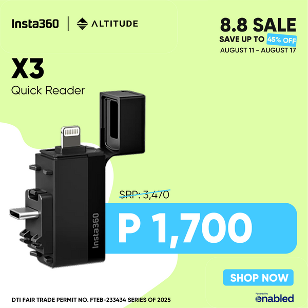 Insta360 X3 Quick Reader