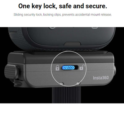 Insta360 Quick Release Mount with improved locking system for added stability