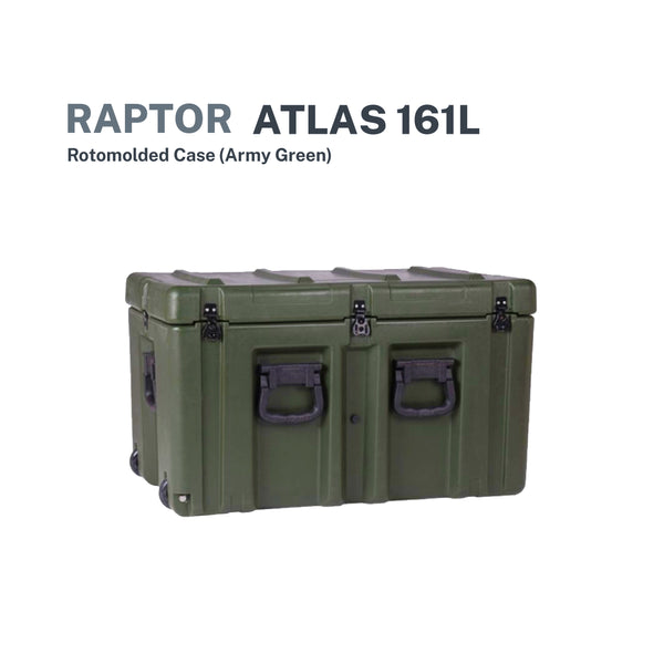 Raptor Atlas Rotomold Case 161L (Army Green)