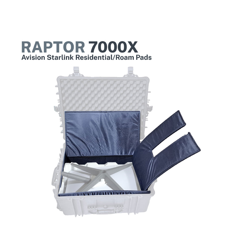 Raptor Case Accessory Pad 7000x for Starlink Residential and Roam