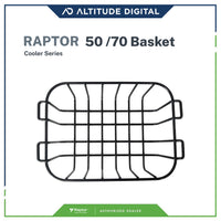Top view of Raptor 50/70 Basket Cooler Accessories