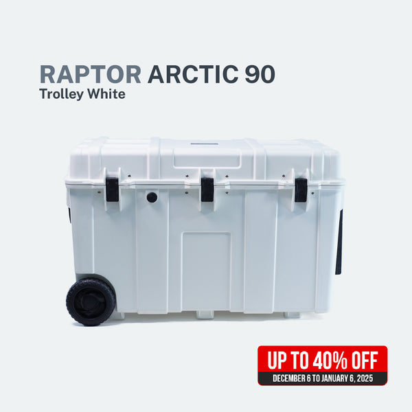 Raptor Cooler Arctic Trolley 90