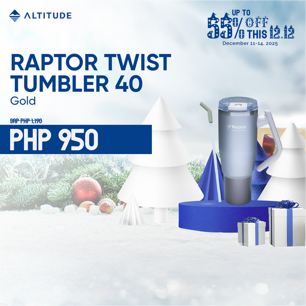 Raptor Drinkware Twist Tumbler 40 oz