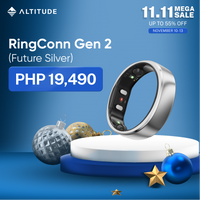 RingConn Smart Ring Gen 2 Future Silver