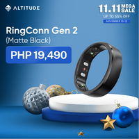 RingConn Smart Ring Gen 2 Matte Black