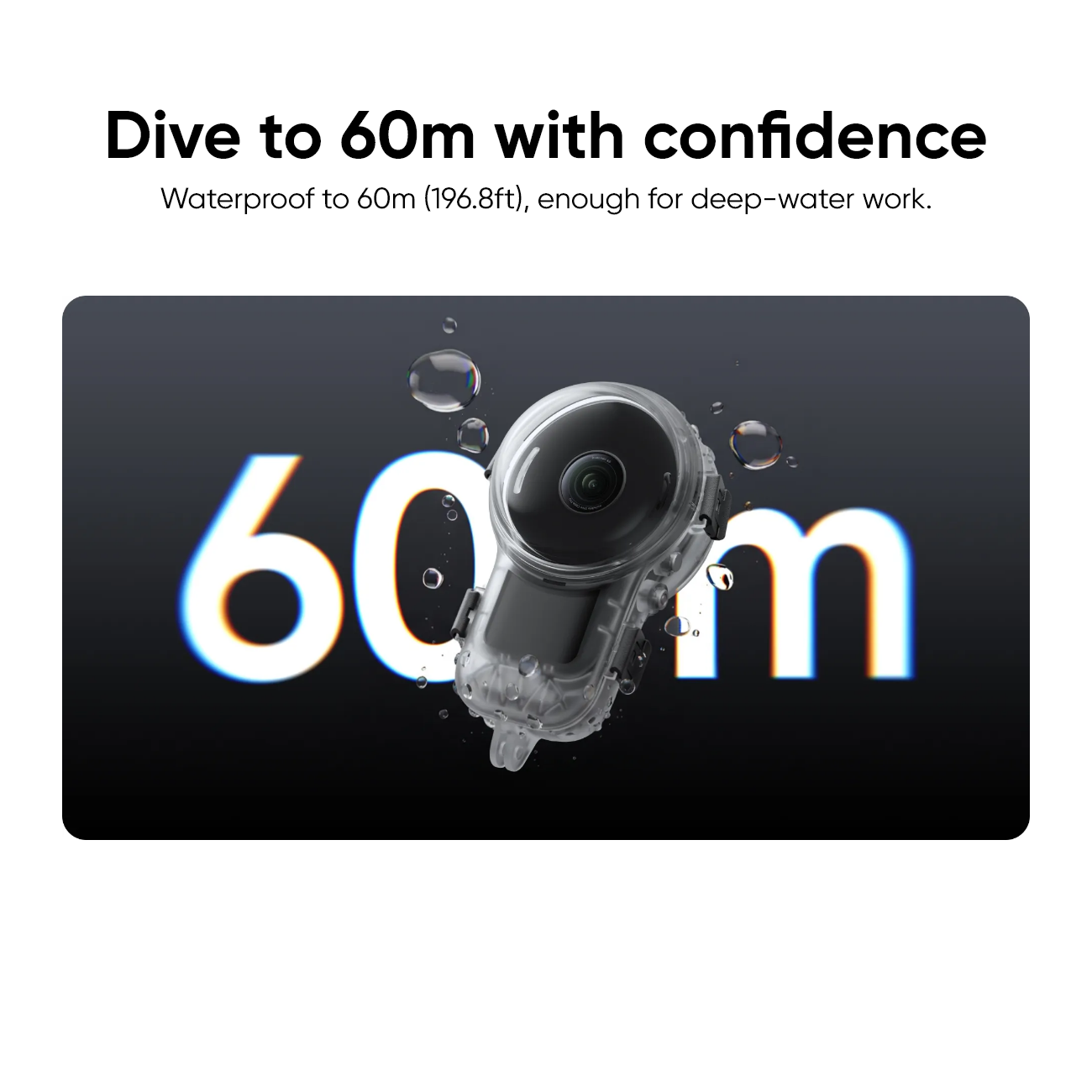 Insta360 X6 Invisible Dive Case Pro