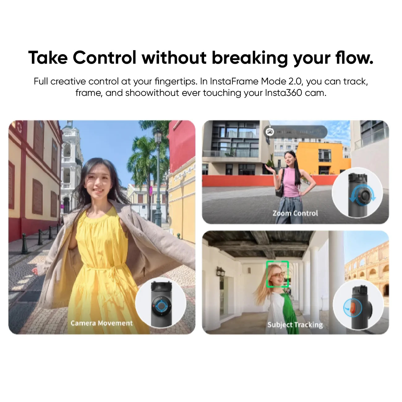 Insta360 Free Framing Selfie Stick
