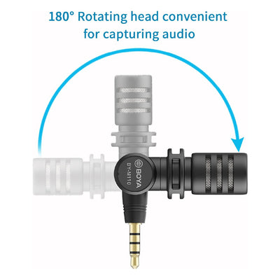 BOYA BY-M110 MINIATURE CONDENSER MICROPHONE