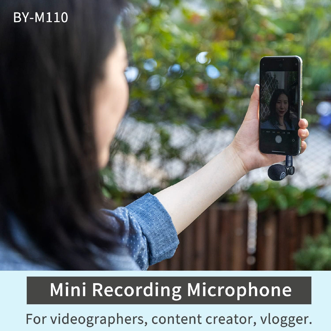 BOYA BY-M110 MINIATURE CONDENSER MICROPHONE
