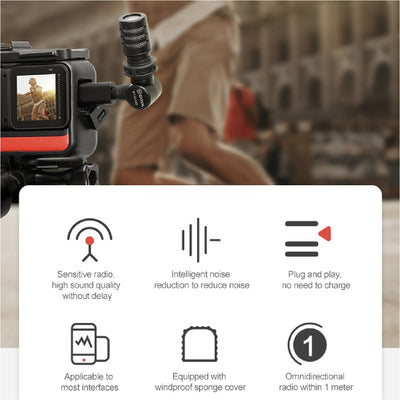 BOYA BY-M110 MINIATURE CONDENSER MICROPHONE