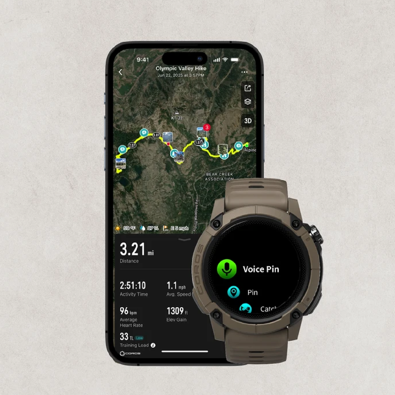COROS NOMAD GPS Adventure Watch