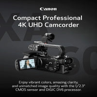 Canon XA60 Professional UHD 4K Camcorder