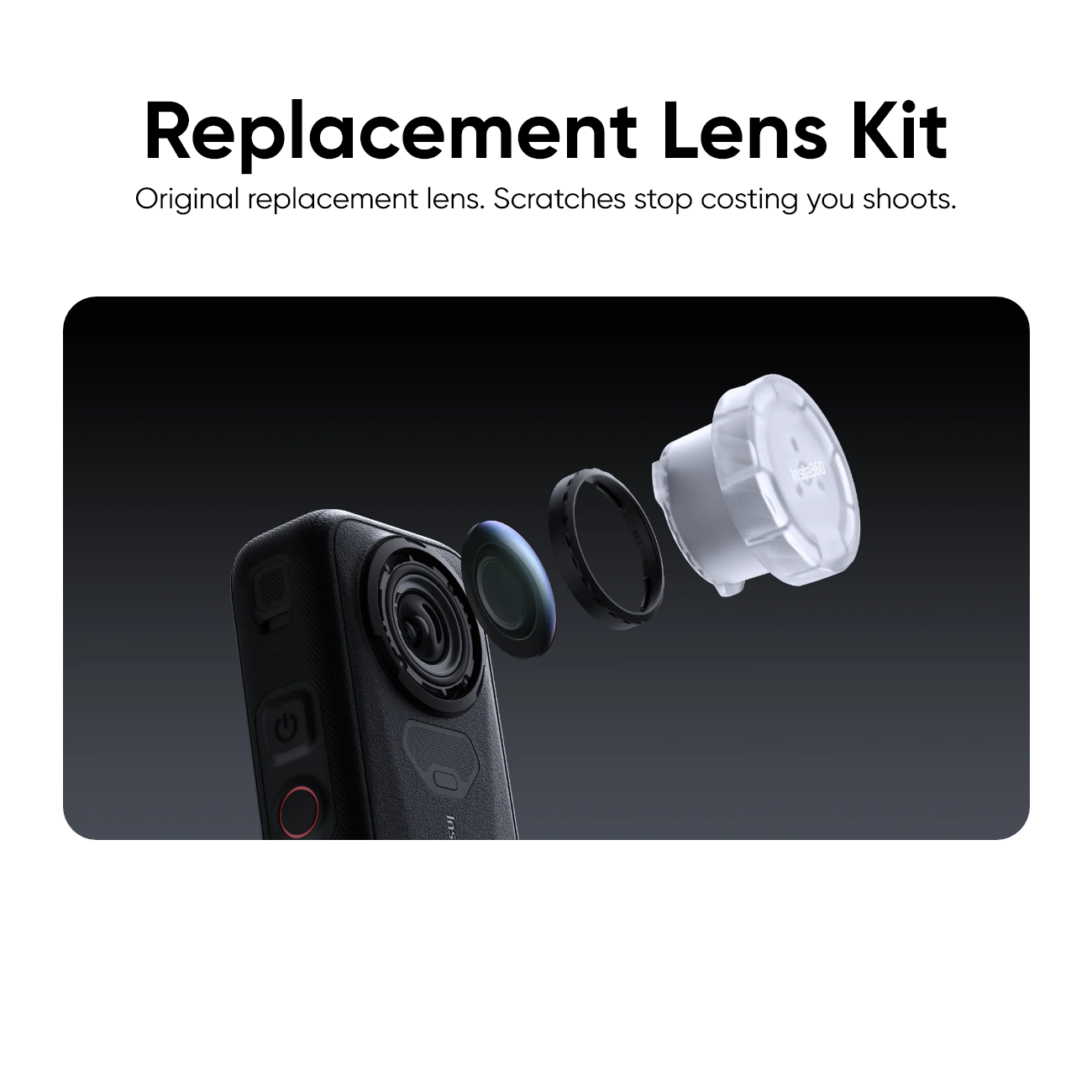 Insta360 X6 Replacement Lens Kit
