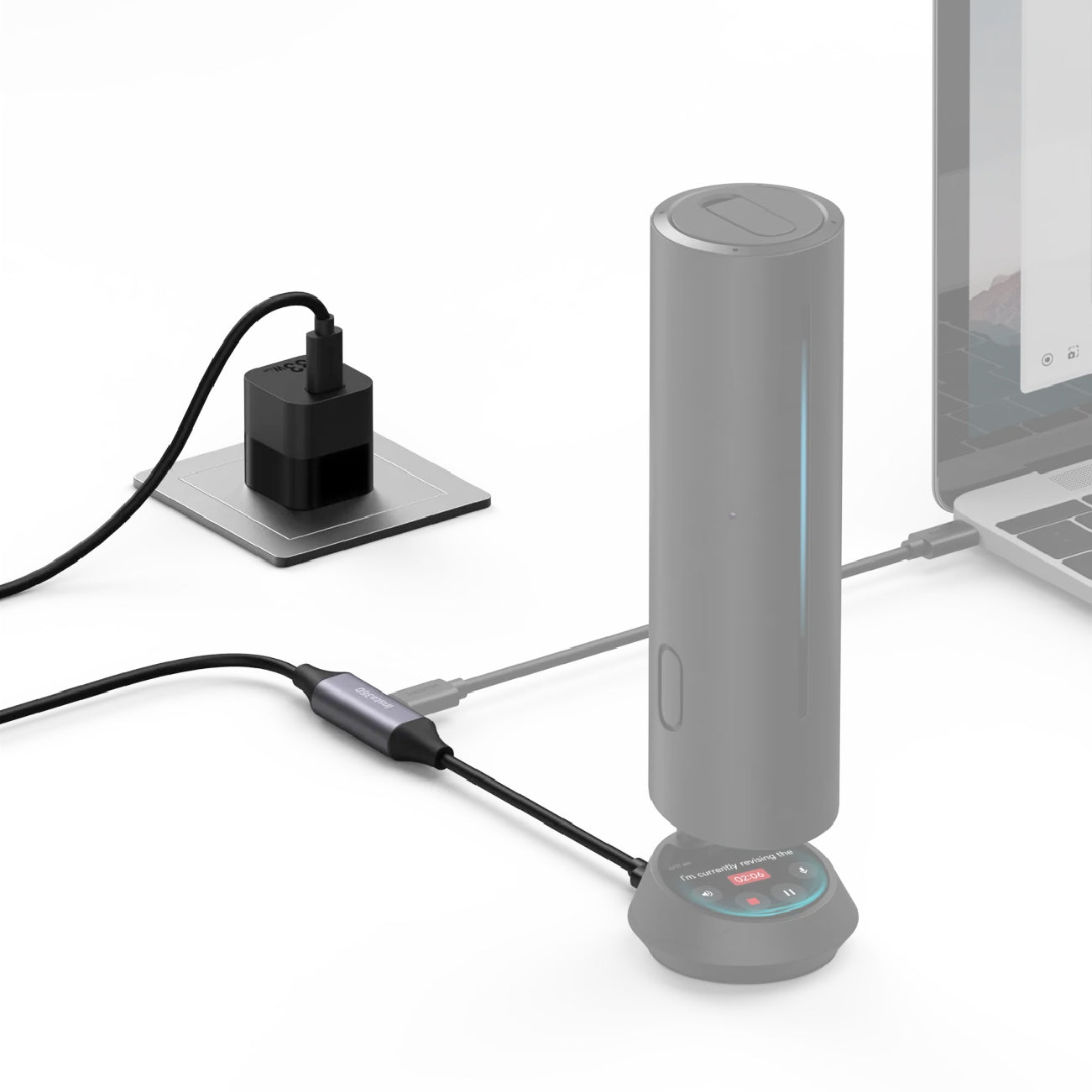 Insta360 Wave Y-Cable and Power Adapter