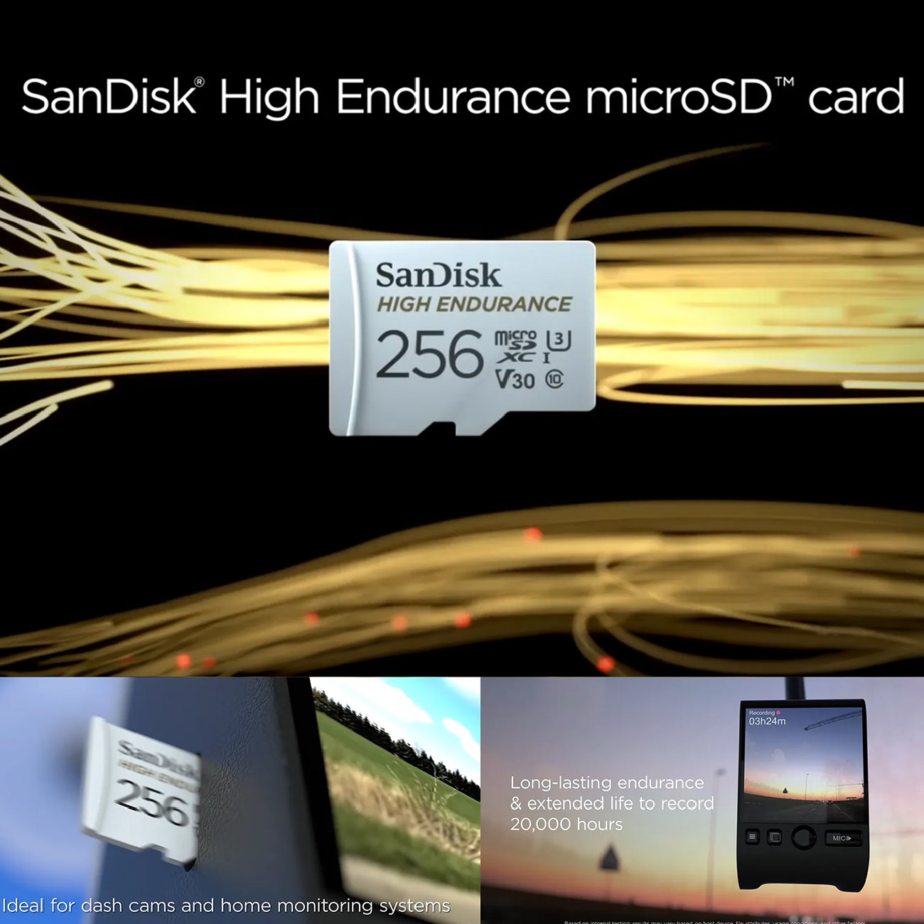 SanDisk High Endurance microSD™ Card - 128GB