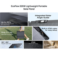 Ecoflow 220W Lightweight Portable Solar Panel