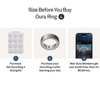 Oura Ring 4 Brushed Silver