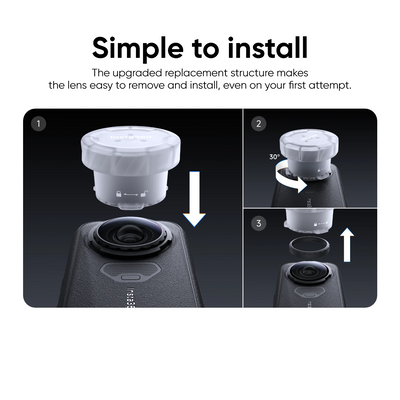 Insta360 X6 Replacement Lens Kit