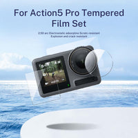 Telesin Tempered Glass Film for DJI Action 5 Pro